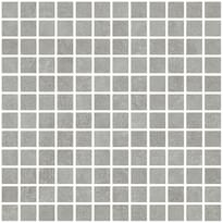 Плитка Living Ceramics Floss Mosaic 25 Silver Natural 30x30 см, поверхность матовая