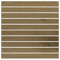 Плитка Living Ceramics Kora Walnut Mosaic 330 30x30 см, поверхность матовая