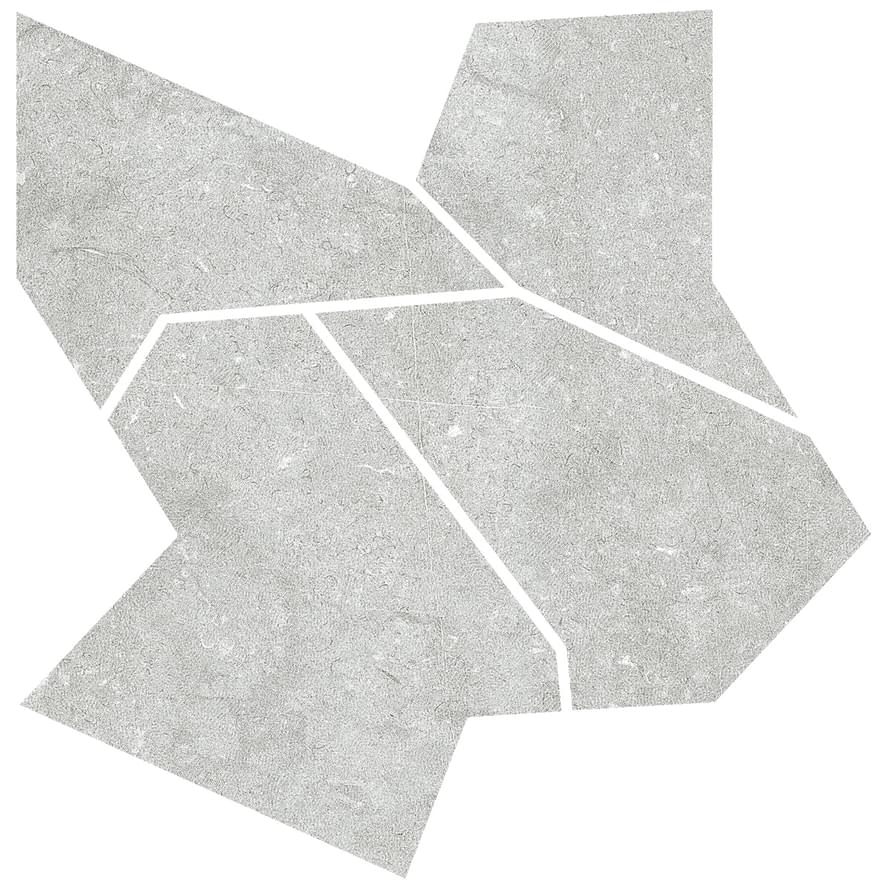 Living Ceramics Noon Deco Mosaic Grey Anti-Slip 60x60 Living Ceramics Noon Deco Mosaic Grey Anti-Slip 60x60