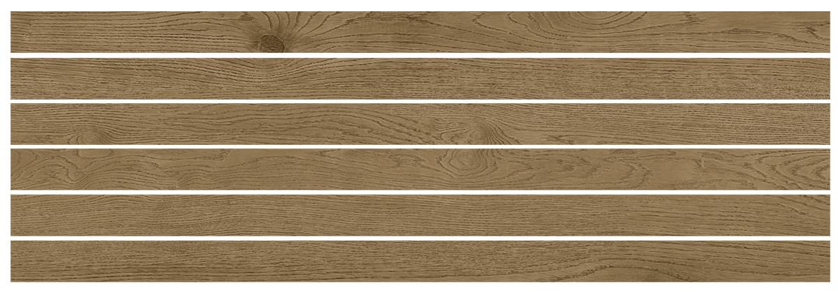 Living Ceramics Uno Walnut 590 Mosaic 30x90 Living Ceramics Uno Walnut 590 Mosaic 30x90