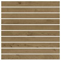 Плитка Living Ceramics Uno Walnut Mosaic 330 30x30 см, поверхность матовая