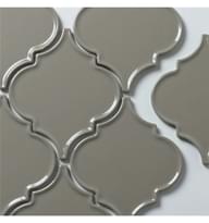 Плитка Liya Mosaic Ceramics Porcelain Arabesko Plate Grey 160 21.8x21.8 см, поверхность глянец