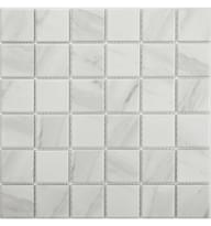 Плитка Liya Mosaic Ceramics Porcelain Carrara 48 30.6x30.6 см, поверхность матовая