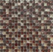 Плитка Liya Mosaic Elegance Bronze Emperador 30x30 см, поверхность матовая