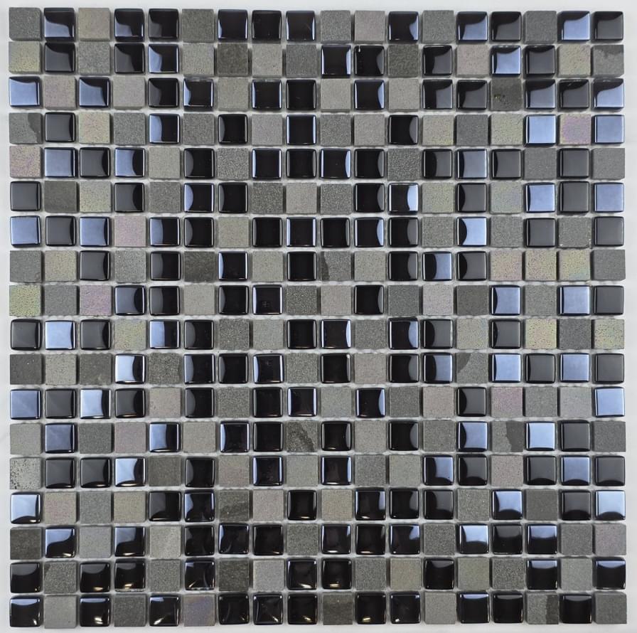 Плитка Liya Mosaic Elegance Cube Infinity 30x30 см, поверхность микс