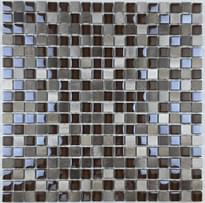 Плитка Liya Mosaic Elegance Cube Pluton 30x30 см, поверхность микс