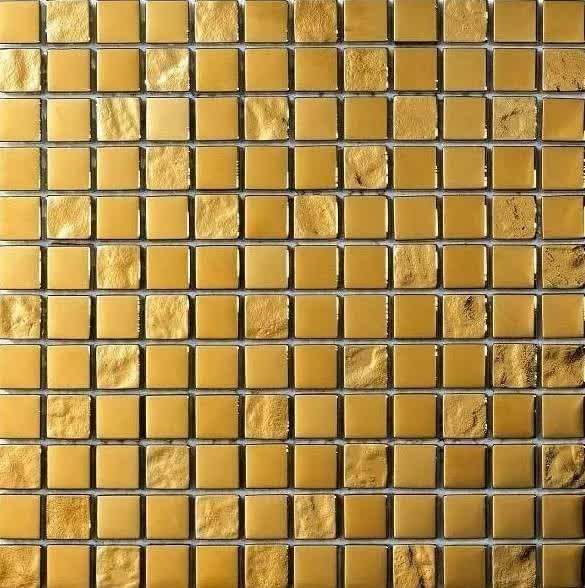 Плитка Liya Mosaic Luxury Luxury Gold 23 30x30 см, поверхность глянец