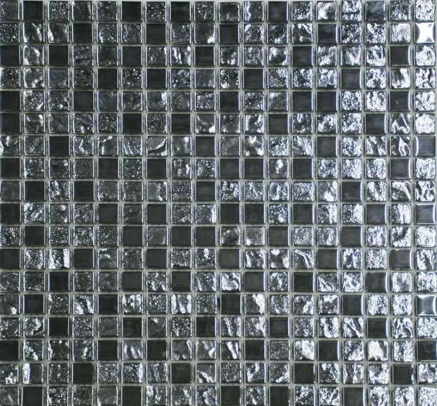 Плитка Liya Mosaic Luxury Luxury Silver 15 30x30 см, поверхность глянец