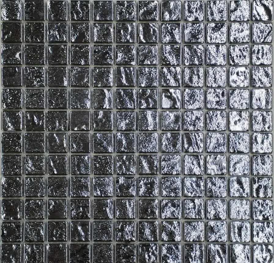 Плитка Liya Mosaic Luxury Silver Brick 23 30x30 см, поверхность глянец