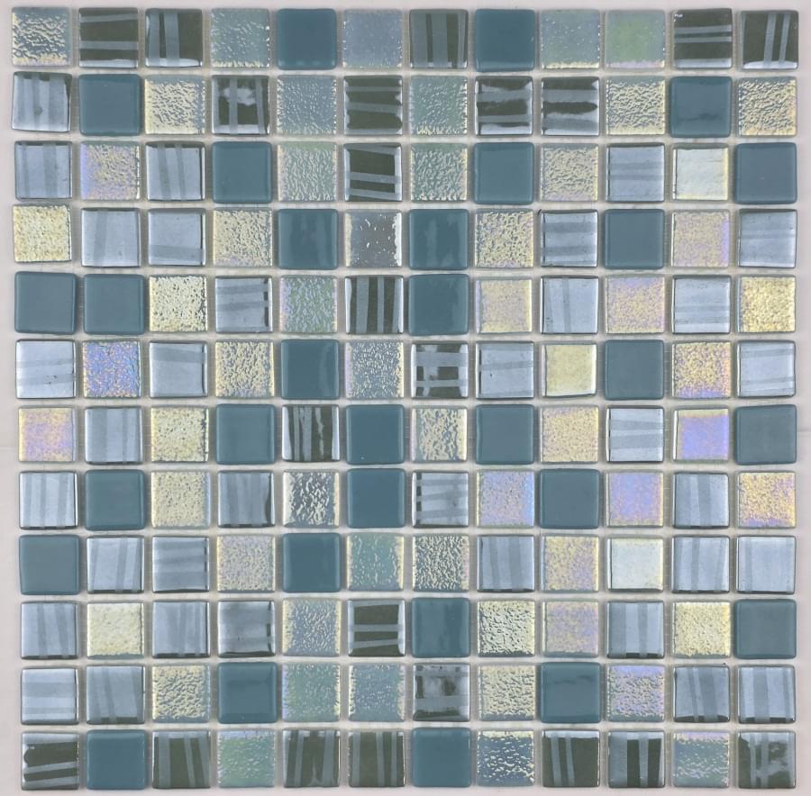 Плитка Liya Mosaic One Colour Granada 31.5x31.5 см, поверхность микс