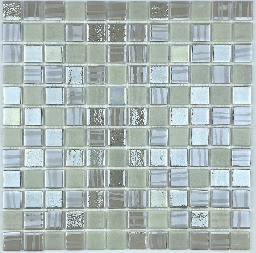 Плитка Liya Mosaic One Colour Ronda 31.5x31.5 см, поверхность микс
