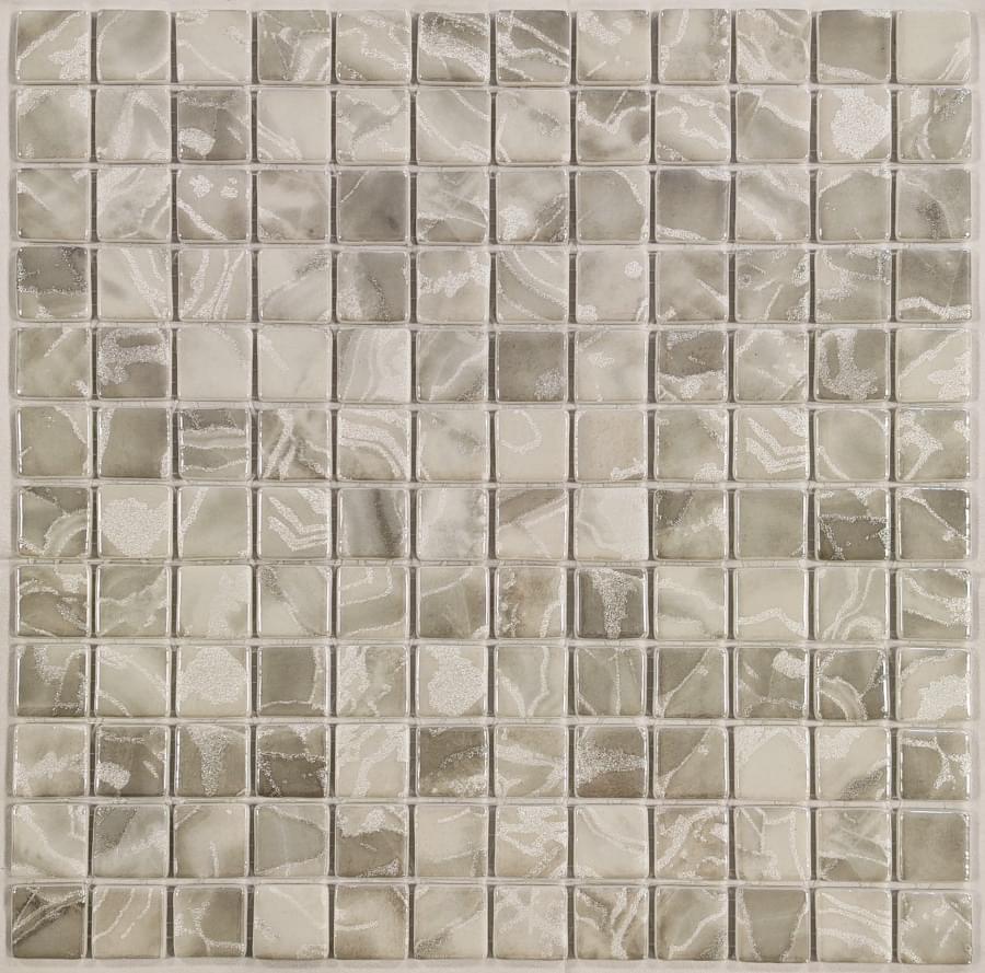Плитка Liya Mosaic One Colour Santa Cruz 31.5x31.5 см, поверхность глянец