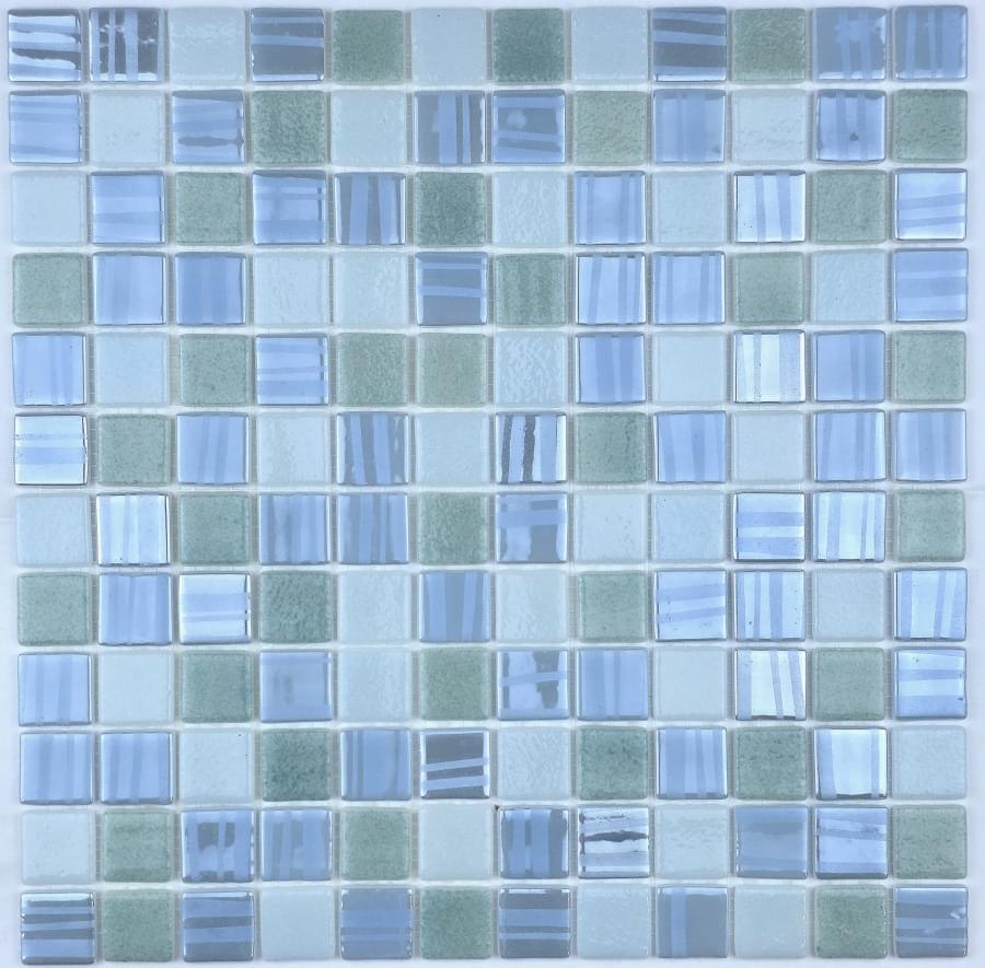 Плитка Liya Mosaic One Colour Santander 31.5x31.5 см, поверхность микс