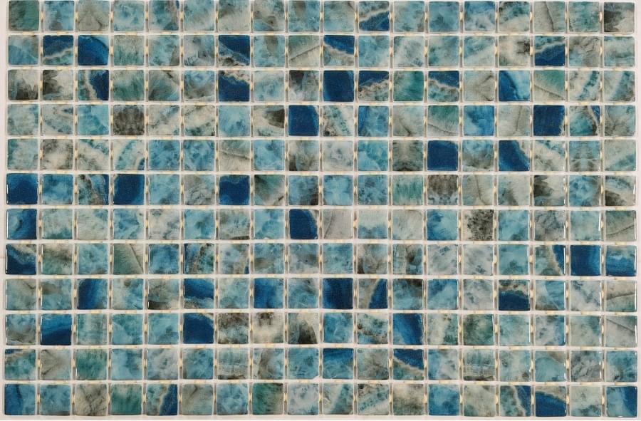 Плитка Liya Mosaic One Colour Tenerife 31.1x46.7 см, поверхность глянец