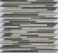 Плитка Liya Mosaic Stripes Stripes Joy 30x30 см, поверхность микс