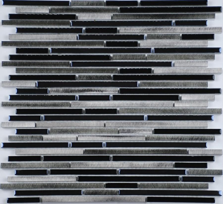 Плитка Liya Mosaic Stripes Stripes Pluton 30x30 см, поверхность микс