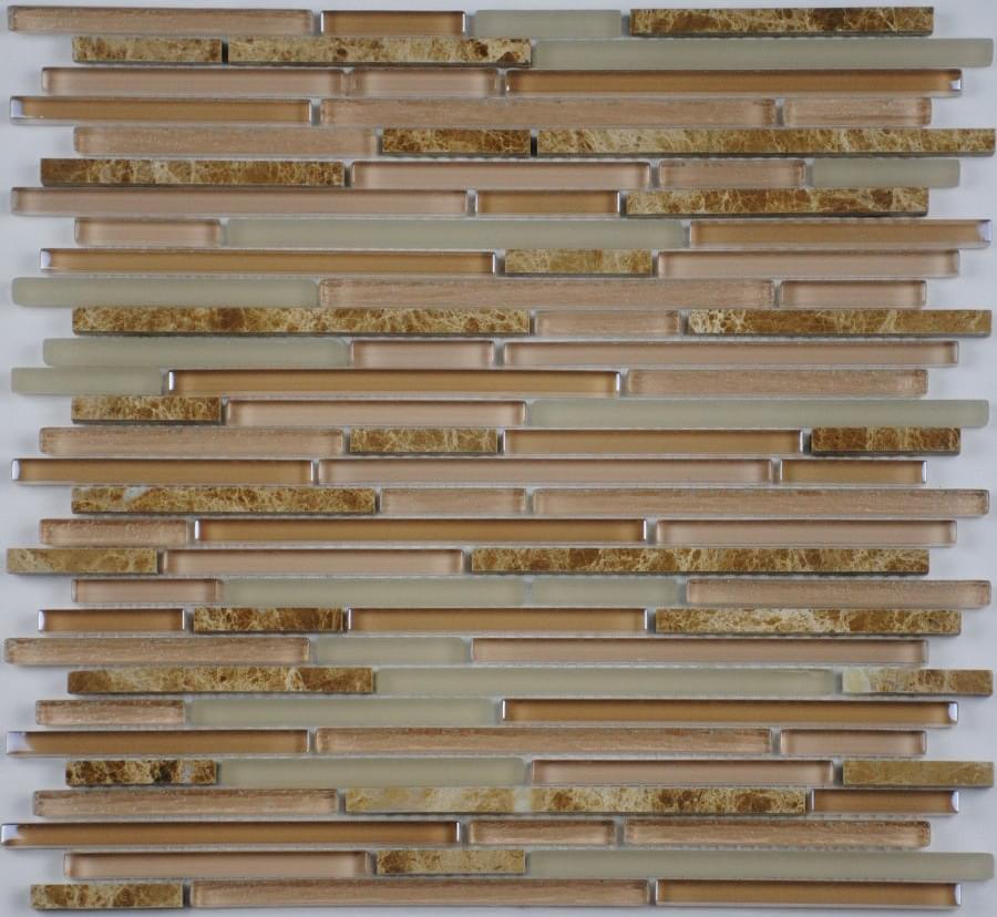 Плитка Liya Mosaic Stripes Stripes Smile 30x30 см, поверхность микс