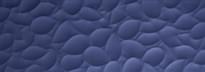 Плитка Love Ceramic Tiles Genesis Leaf Deep Blue Matt 35x100 см, поверхность матовая
