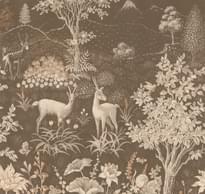 Loymina British Style Forest Brit 1 010 Ornamental Forest 2 Полотна 2x300 см поверхность матовая, рельефная