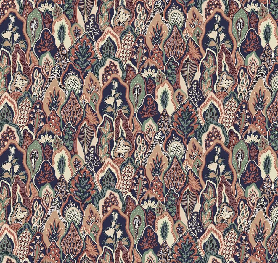 Loymina British Style Forest Brit 4 022 Palampore 10x100 Loymina British Style Forest Brit 4 022 Palampore 10x100