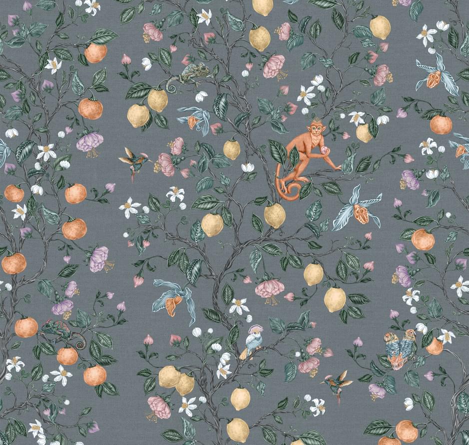 Loymina British Style Garden Brit 15 018 Backyard Tea Party 2 Полотна 2x300 Loymina British Style Garden Brit 15 018 Backyard Tea Party 2 Полотна 2x300