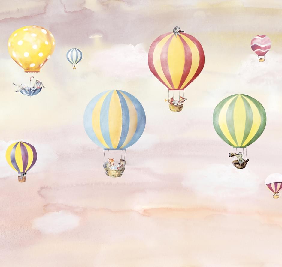 Loymina Etude Etd10 001 Sky Band 4 Полотна 3x400