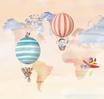 Loymina Etude Etd11 002 Sky Band 4 Полотна 3x400 см поверхность матовая