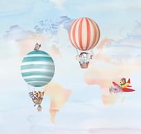 Loymina Etude Etd11 006 Sky Band 4 Полотна 3x400 см поверхность матовая
