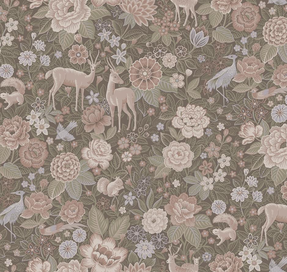 Loymina Британский Лес Brit 3 012 Forest Deer 10.05м x 100см поверхность матовая, рельефная