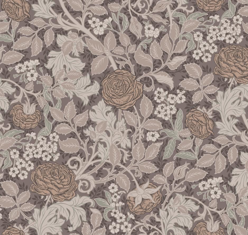Loymina Британский Сад Brit 12 012 English Rose 10.05м x 100см поверхность матовая, рельефная