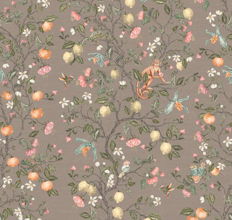 Loymina Британский Сад Brit 15 004 Backyard Tea Party 2 Полотна 3м x 200см поверхность матовая
