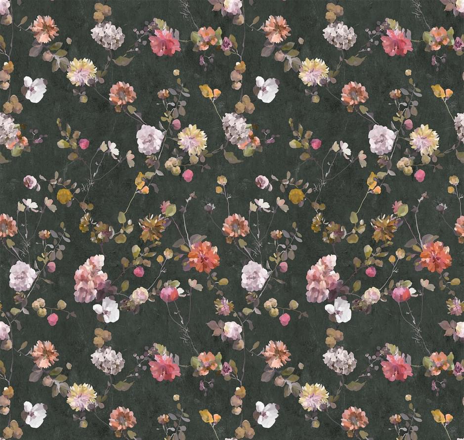 Loymina Художественное Панно Volume II Etd16 005/1 Flower Rain 1 Полотно 1м x 300см поверхность матовая