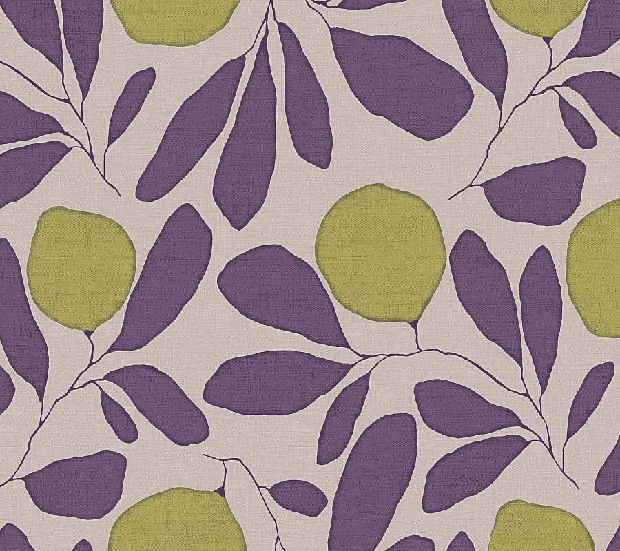 Luna Крафт Эстамп Лимоны Crf3 022 10.05м x 100см поверхность матовая