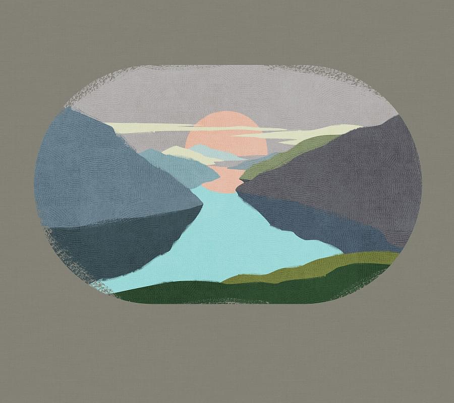 Luna Круиз Путешествие В Интерьере Crz2 005 10.05м x 100см поверхность матовая