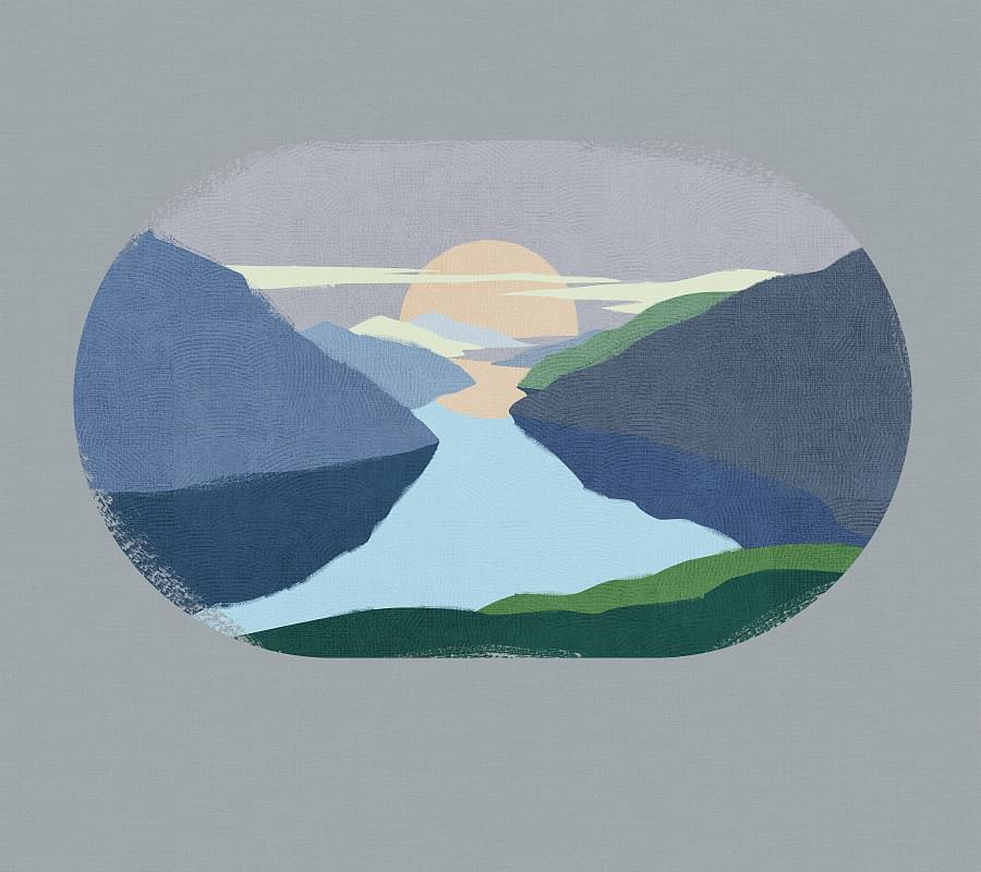 Luna Круиз Путешествие В Интерьере Crz2 006 10.05м x 100см поверхность матовая