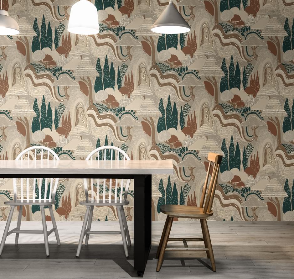 обои фабрики Luna коллекция Сага