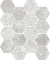 Плитка Magica Antica Grey Marble Hexagon 28.5x31 см, поверхность матовая