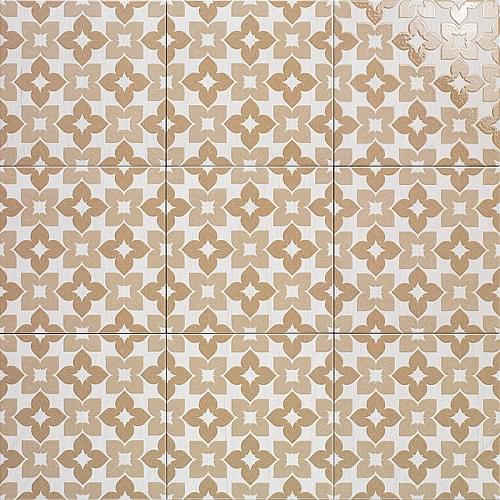 Плитка Mainzu Alhaurin Beige 20x20 см, поверхность матовая