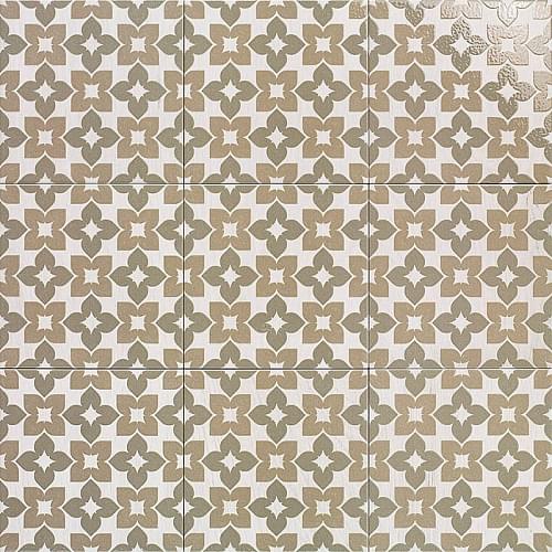Плитка Mainzu Alhaurin Green 20x20 см, поверхность матовая