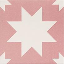 Плитка Mainzu Fired Star Pink 20x20 см, поверхность матовая
