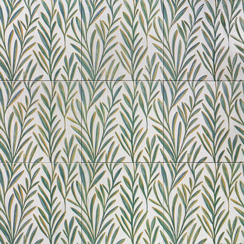 Плитка Mainzu Foliage Sage 20x20 см, поверхность микс