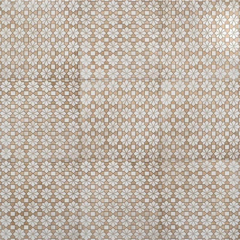 Плитка Mainzu Mosaic Arabian Bejmat 20x20 см, поверхность микс