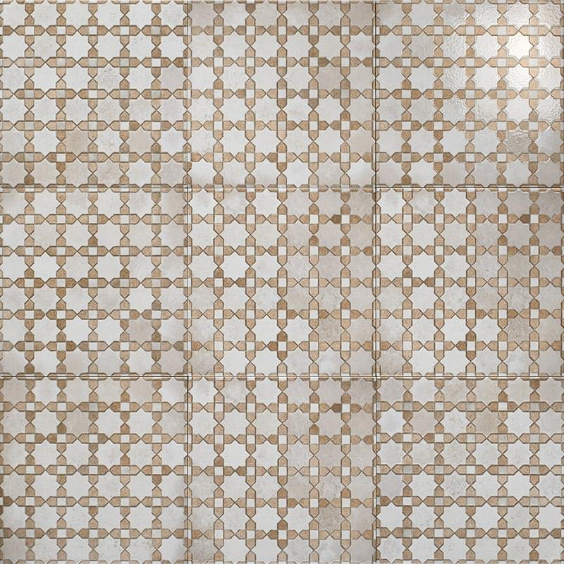 Плитка Mainzu Mosaic Arabian Riad 20x20 см, поверхность микс