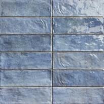 Плитка Mainzu Positano Zaffiro 6.5x20 см, поверхность глянец, рельефная