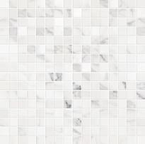 Плитка Marazzi Allmarble Statuario Satin Mosaico 40x40 см, поверхность полуматовая