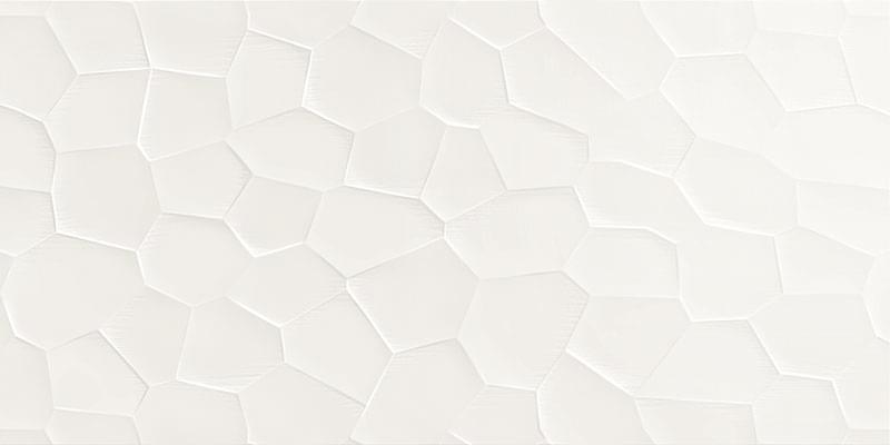 Marazzi Color Code Bianco Struttura Deco 3D Satinato 30x60