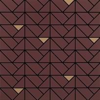 Плитка Marazzi Eclettica Purple Bronze 40x40 см, поверхность матовая