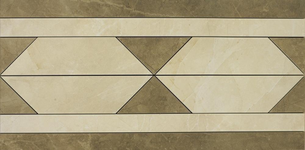 Marazzi Evolutionmarble Fascia Golden Cream Bronzo Amani Lux 29x58