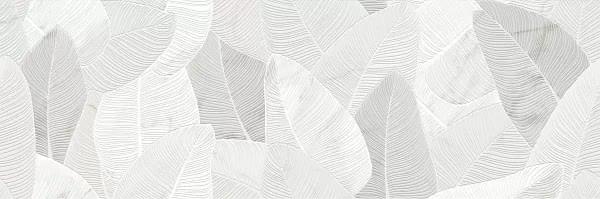 Плитка Marazzi Fabula Decoro Glam Bianco 33x100 см, поверхность матовая