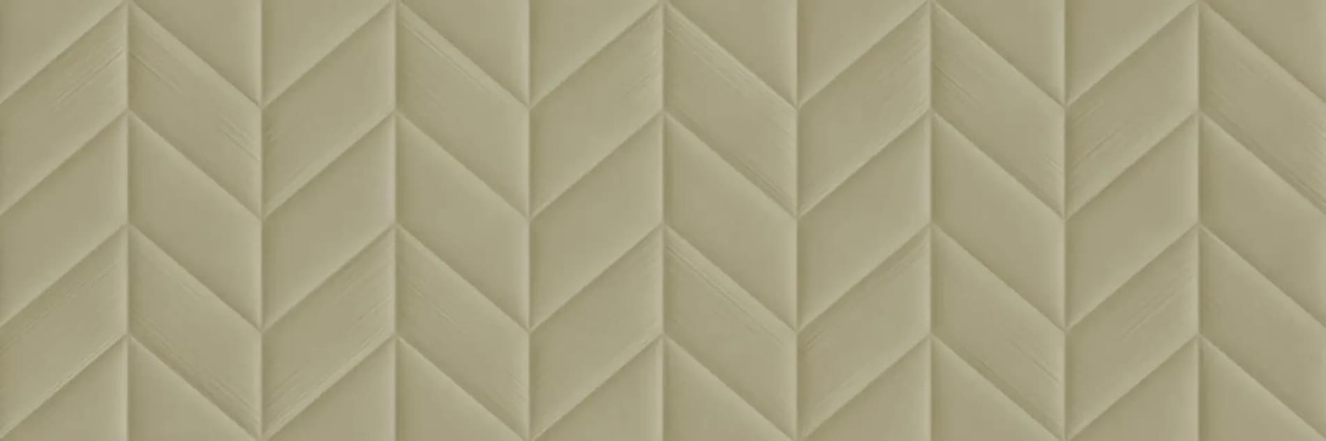 Плитка Marazzi Flora Verde Str Spike 3D 30x90 см, поверхность матовая, рельефная